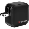 Image de Verbatim Mini GaN 3 Port Charger (70 W, 3 ports), Chargeur USB, Noir