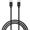 Image de Verbatim Kable Sync & Charge USC-C do C essentials 60W czarny / bia y 2szt. 32391 (1 m, USB 2.0, 60 W), Câble USB
