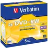 Image de Verbatim Dvd+Rw (5x), Support de données optiques