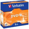 Image de Verbatim 4.7gb 16x Vitesse Dvd-r 5 Unités