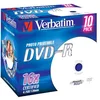 Image de Verbatim DVD-R 4,7 Go imprimable x 10