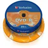 Image de Verbatim 4.7gb 16x Vitesse Dvd-r 25 Unités