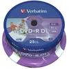 Image de Verbatim 25 Dvd+r Double Couche 8x