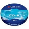 Image de Verbatim 10 x CD-R 700MB (80 min) 52x (10x), Support de données optiques