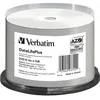 Image de Verbatim DataLifePlus Professional - 50 x DVD-R - 4.7 Go 16x - blanc - surface imprimable par jet d'encre, surface imprimable large - spindle