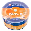 Image de Verbatim Dvd-r Mat 50 Pièces Avec Broche (43788) Argent