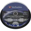 Image de Verbatim 1x10 M-Disc BD-R BluRay 25Go 4x Speed Cakebox imprimable (10x), Support de données optiques