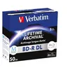 Image de Verbatim M-Disc - 5 x BD-R DL - 50 Go 6x - argent mat - boîtier CD