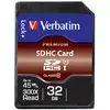 Image de Verbatim Carte SDHC Classe 10 Premium (32 Go, SDHC, U1, UHS-I), Carte mémoire, Noir