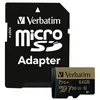 Image de Verbatim PRO+ - Carte mémoire flash (adaptateur microSDXC vers SD inclus(e)) - 64 Go - UHS Class 3 / Class10 - microSDXC UHS-I