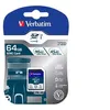 Image de Verbatim PRO - Carte mémoire flash - 64 Go - UHS Class 3 / Class10 - 300x/600x - SDXC UHS-I