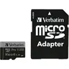 Image de Verbatim Pro U3 (512 Go, microSDXC, U3, UHS-I), Carte mémoire, Noir