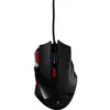 Image de Surefire Gaming Eagle Claw Souris de gaming USB optique noir/rouge 9 Boutons 600 dpi, 800 dpi, 1200 dpi, 1600 dpi, 2400 dpi, 3200 dpi éclairé
