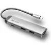Image de Verbatim Multiport (USB-C, 1 portion), Station d’accueil + hub USB, Argent