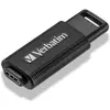 Image de Verbatim Rétractable 128 Go USB 3.2 Gen 1 USB-C (128 Go, USB-C), Clé USB, Noir