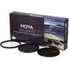 Image de Hoya Digital Filter Kit II (UV, CIR-PL & ND8) Filterset (49 mm, Filtre gris neutre, Filtre polarisant, Filtre UV), Filtre photo, Noir