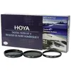 Image de Hoya Digital Filter Kit II (UV, CIR-PL & ND8) Filterset (46 mm, Filtre gris neutre, Filtre polarisant, Filtre UV), Filtre photo, Noir