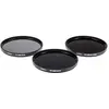 Image de Hoya PRO ND EX Filter Kit 8/64/1000 (77 mm, Filtre gris neutre), Filtre photo, Noir