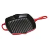 Image de LE CREUSET - 20183260600422 - SKILLET GRILL CARRÉ - FONTE ÉMAILLÉE - ROUGE