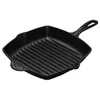 Image de LE CREUSET - 20183260000422 - SKILLET GRILL CARRÉ - FONTE ÉMAILLÉE - NOIR