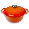 Image de Le Creuset Signature, Poêle + casserole, Orange
