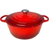 Image de Le Creuset Signature, Poêle + casserole, Rouge