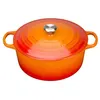 Image de LE CREUSET Cocotte en fonte émaillée 20 cm Volcanique