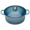 Image de Le Creuset Signature, Poêle + casserole, Bleu