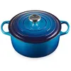 Image de Le Creuset Cocotte Ronde Evolution en Fonte Émaillée 24 cm Azure