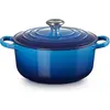 Image de Le Creuset Rôtissoire ronde Sig, Poêle + casserole, Bleu