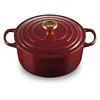 Image de LE CREUSET Cocotte Ronde Evolution en Fonte 26 cm Garnet