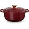 Image de Le Creuset Cocotte SIGNATURE Rhône, Poêle + casserole, Rouge