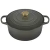 Image de Le Creuset Signature Braadpan, 28cm thyme, Poêle + casserole, Vert