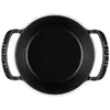 Image de Le Creuset, Plat à barbecue, Cocotte round Outdoor 25 cm Matt Black