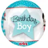Image de ballon bulle mickey mouse 1er anniversaire 38x40cm