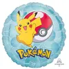 Image de ballon aluminium rond pokemon - amscan 3633201