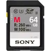 Image de Sony Sf-M64 (64 Go, SDXC, U3, UHS-II), Carte mémoire, Noir