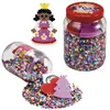 Image de Pot de 7000 Perles et 2 petites plaques princesses et coeur Hama