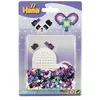 Image de Perles a repasser petit modele - panda coeur