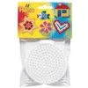 Image de Hama sachet de 3 plaques pour perles moyennes carrée ronde hexagonale 4451