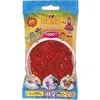Image de Sachet de 1000 perles a repasser hama midi rouge noel - loisirs creatifs - 207-22