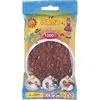 Image de Sachet de 1000 perles a repasser hama midi bordeaux - loisirs creatifs - 207-30