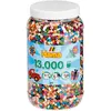 Image de Hama Perlen Strijkkralen en pot - Mix (58), 13.000st.