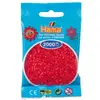 Image de 2 000 perles mini (petites perles Ø2,5 mm)- rouge