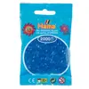 Image de 2 000 perles mini (petites perles Ø2,5 mm)- bleu transparent