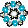 Image de Hama mini perler 2000stk transp. blå