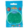 Image de 2 000 perles mini (petites perles Ø2,5 mm)- vert transparent