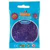 Image de 2 000 perles mini (petites perles Ø2,5 mm)- violet transparent