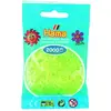 Image de Hama mini perler 2000stk neon gul