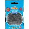 Image de 2 000 perles mini (petites perles Ø2,5 mm)- Gris foncé - Hama